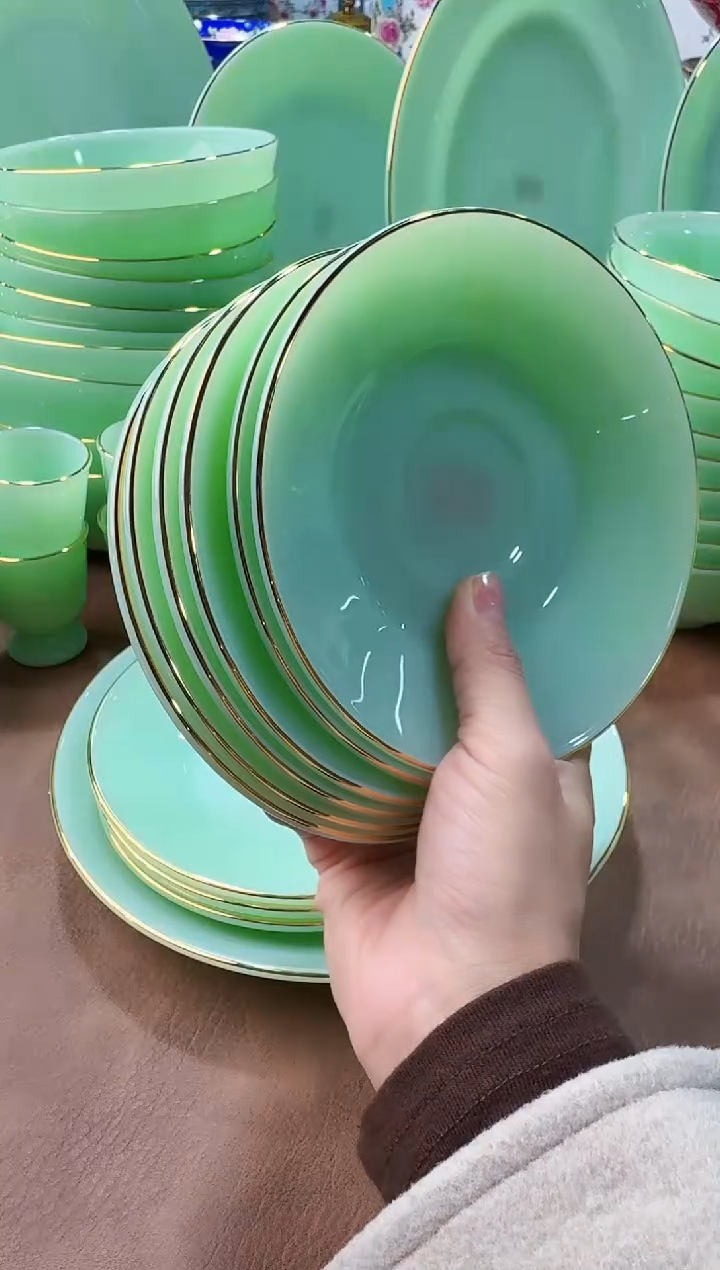 玉瓷  6英寸骨碟6个景德镇陶瓷