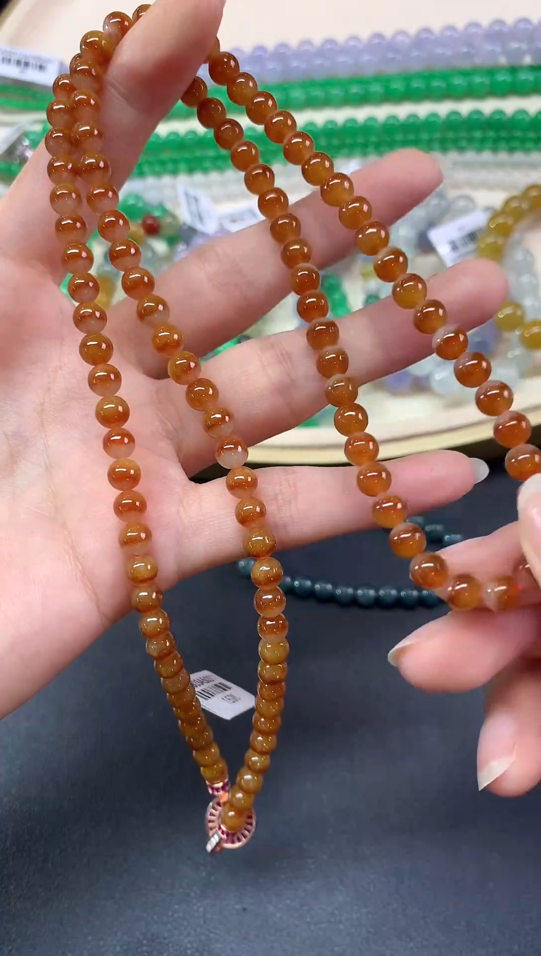 项链未镶嵌翡翠珠链|9800