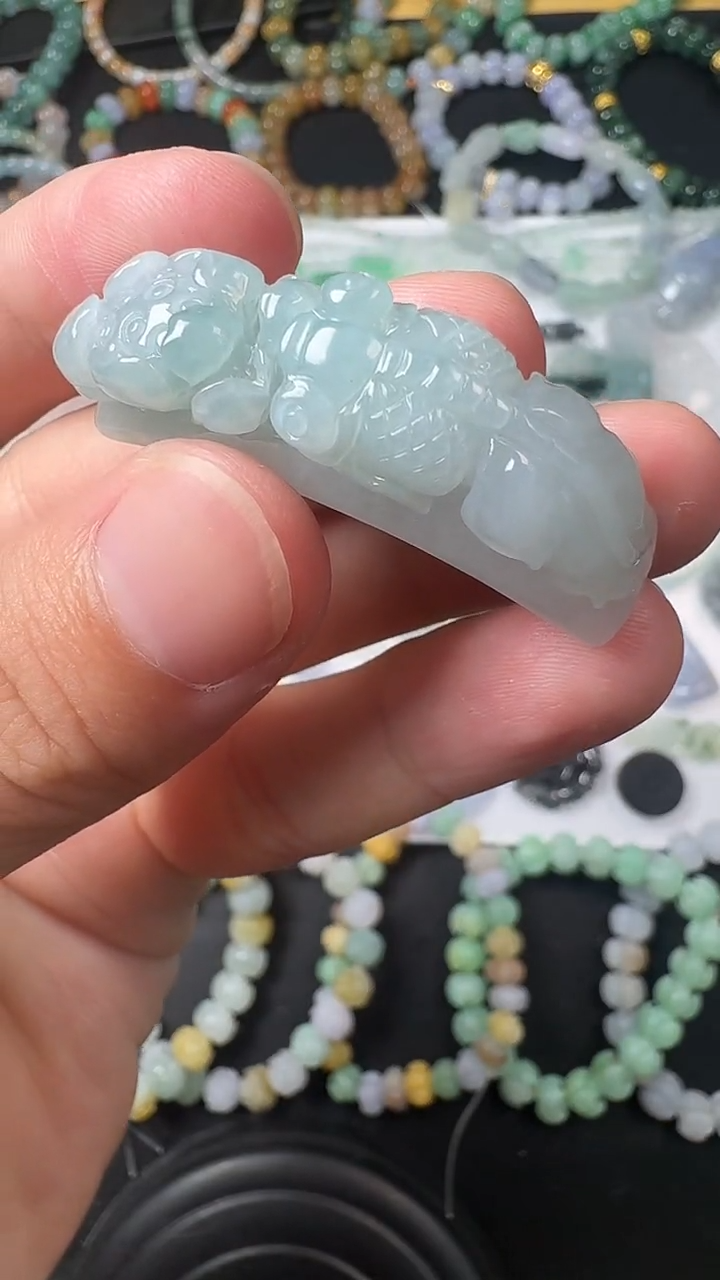 翡翠未镶嵌颈饰【闪购商品】 天然翡翠