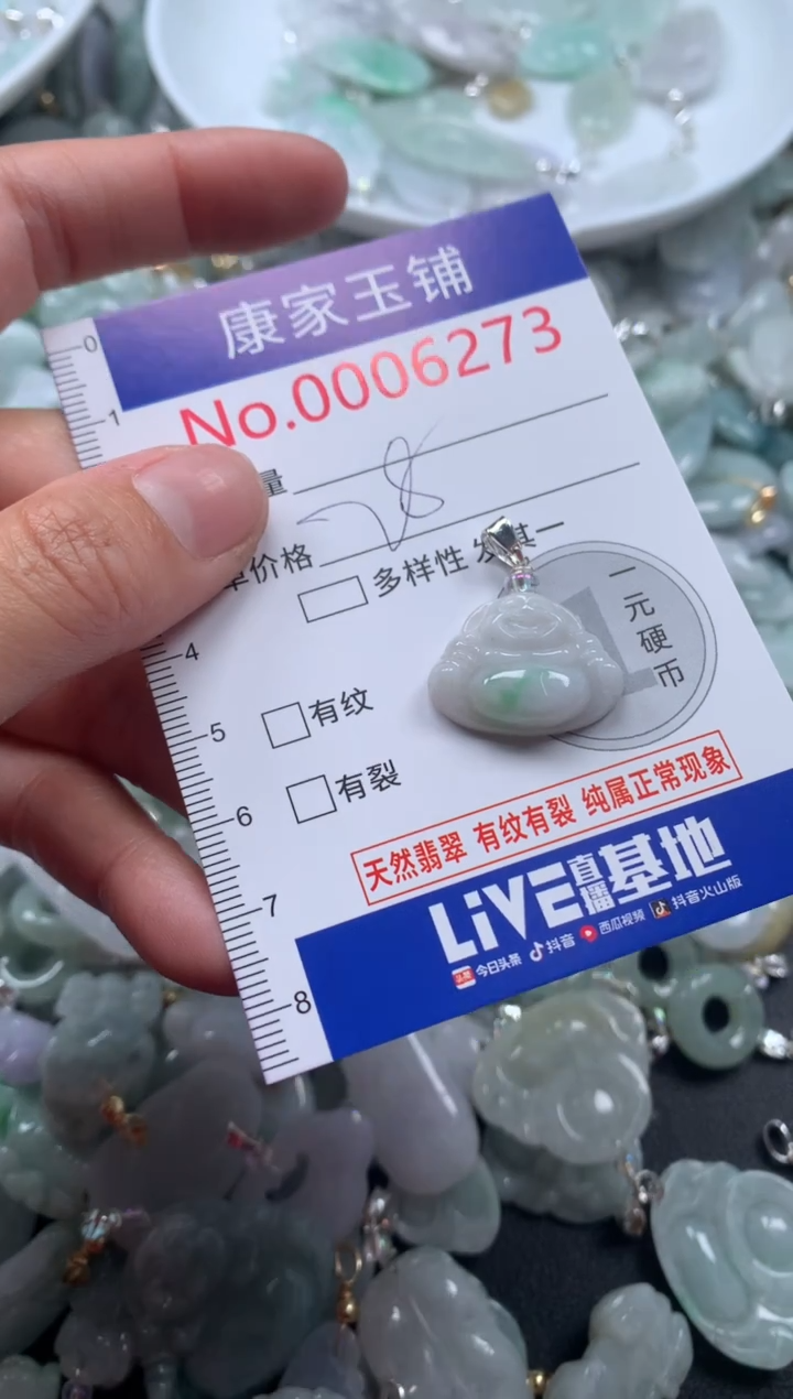 颈饰未镶嵌翡翠6273
