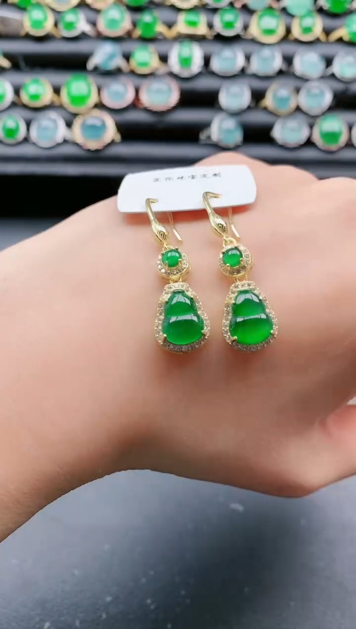 【闪购商品】翡翠戒指银S925镶嵌111111