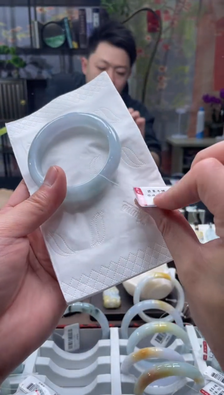 未镶嵌手镯翡翠5875***