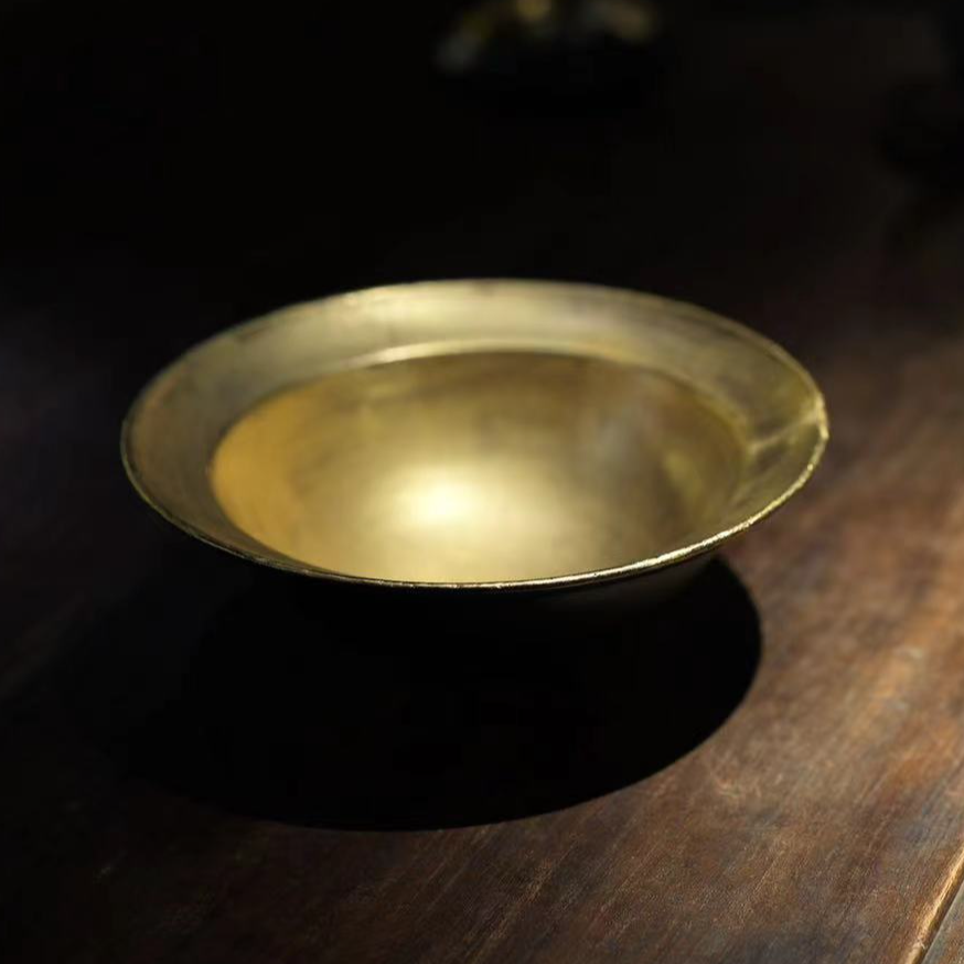 松风-黑金果子器-茶道-茶器-茶具