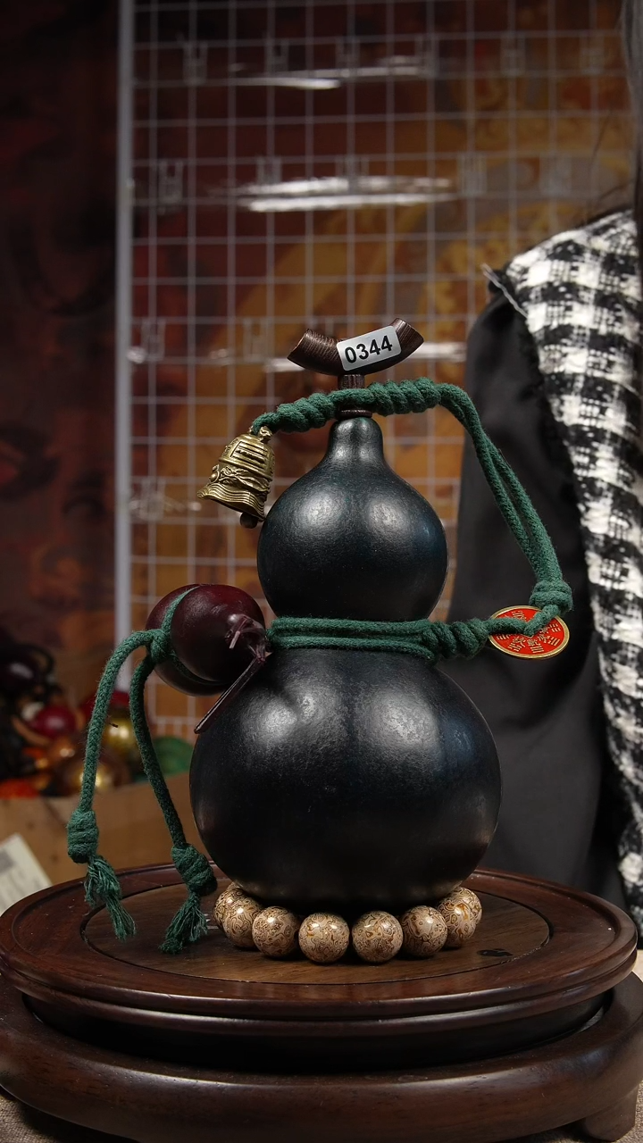 【闪购商品】344号  大漆酒葫芦一物一图