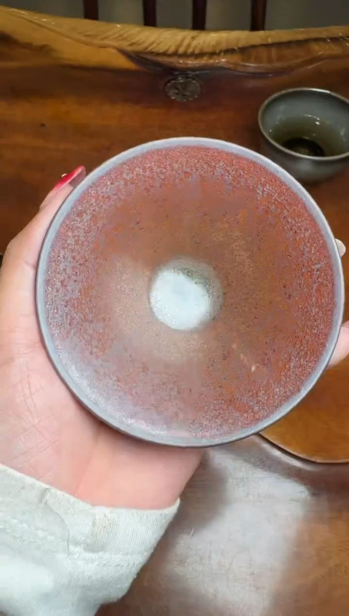 【闪购商品】茶盏许杰龙窑柴烧10