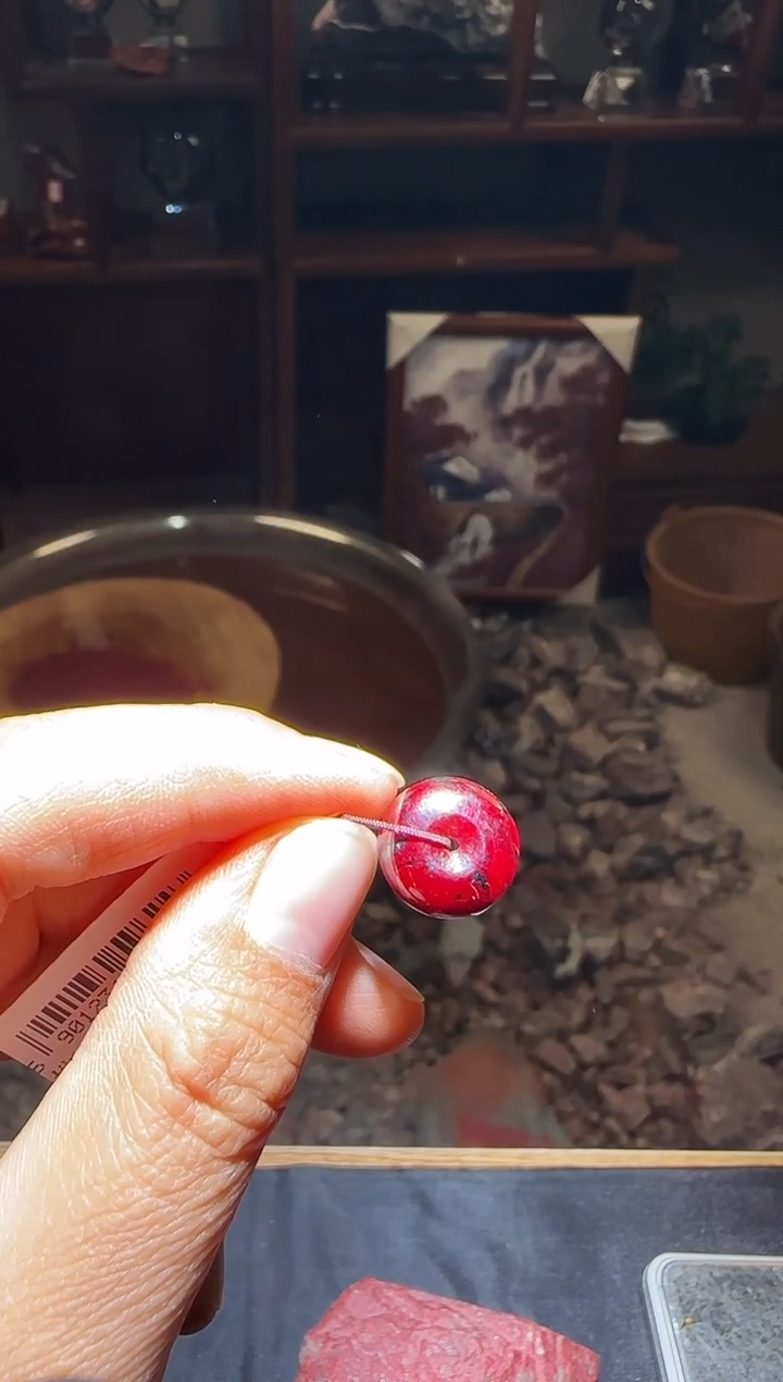 天然辰砂朱砂吊坠43