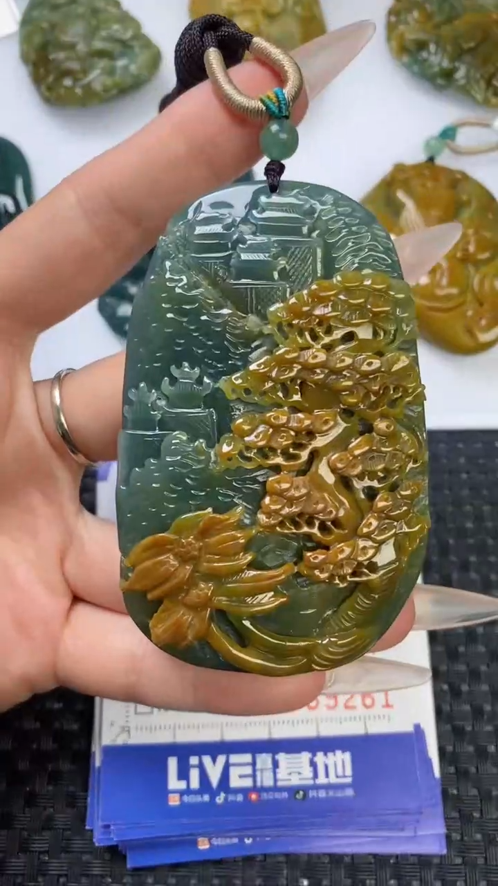 【闪购商品】翡翠颈饰未镶嵌1111111111111111