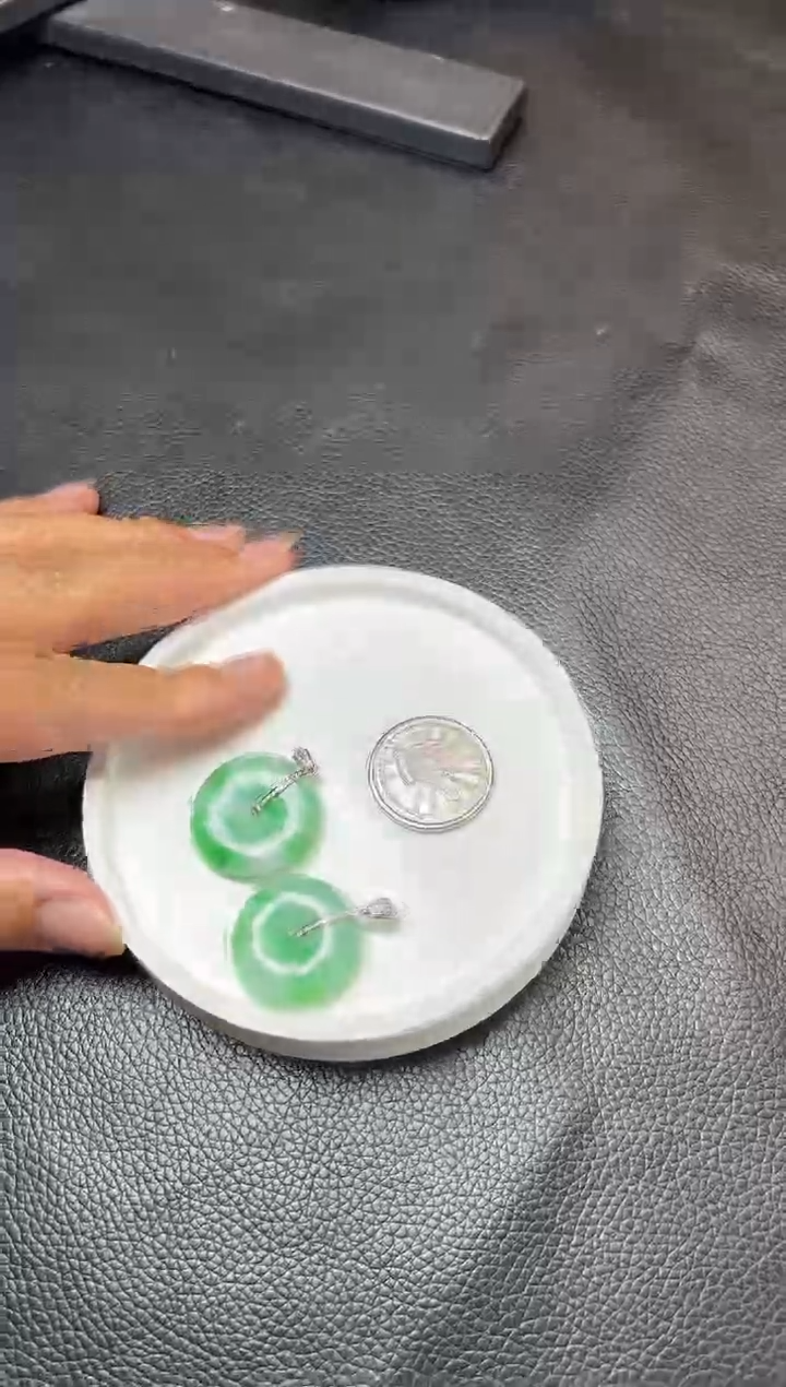 【闪购商品】翡翠颈饰18K金镶嵌YM911-6平安扣多样性发一