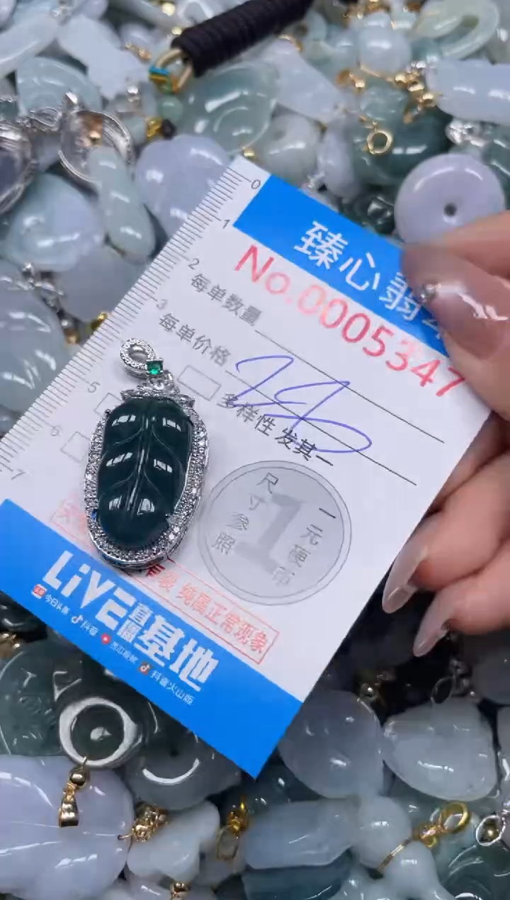 颈饰未镶嵌翡翠5347