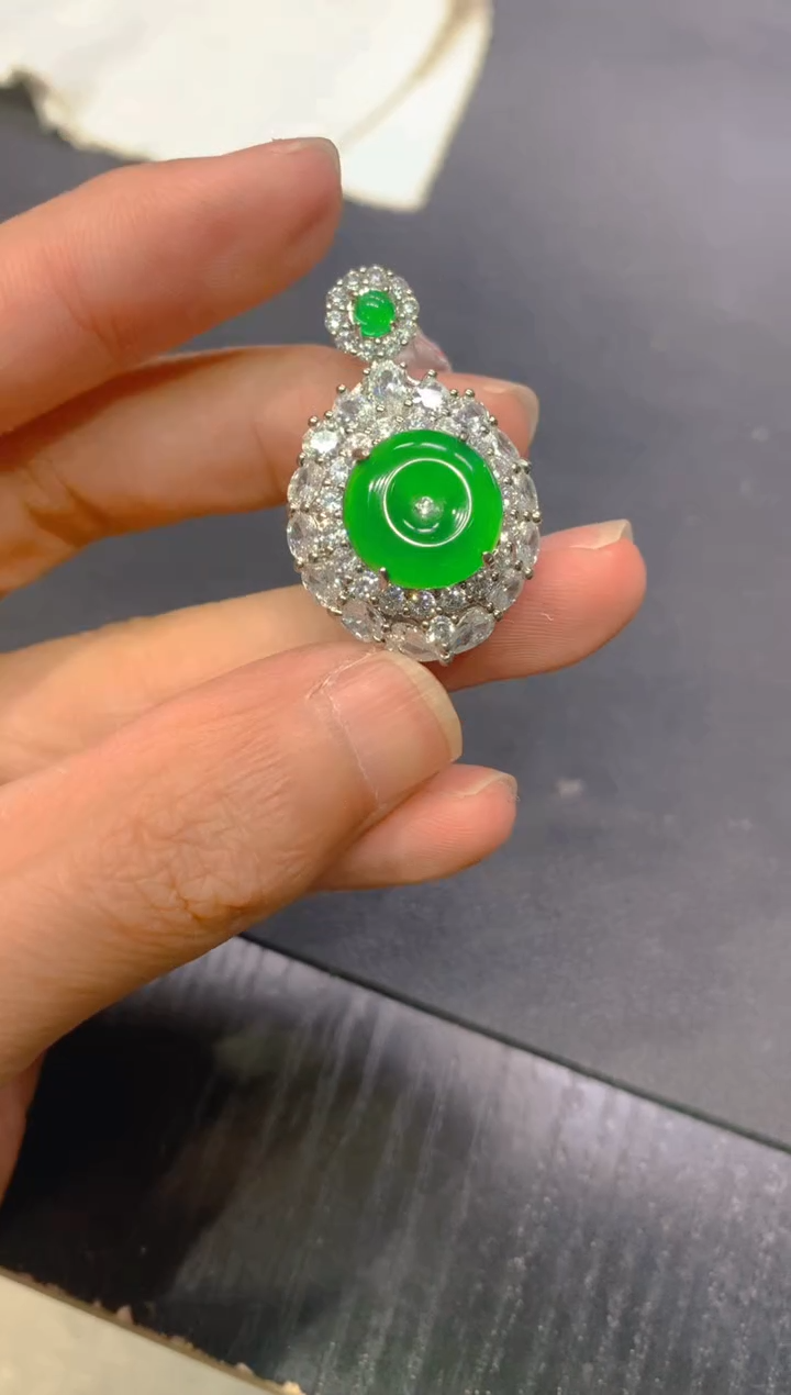 【闪购商品】定制翡翠未镶嵌55定制翡翠.多样性发货-发其一