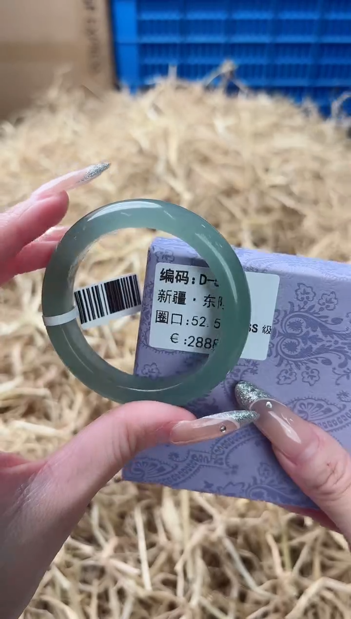 未镶嵌手镯石英质玉D-5115