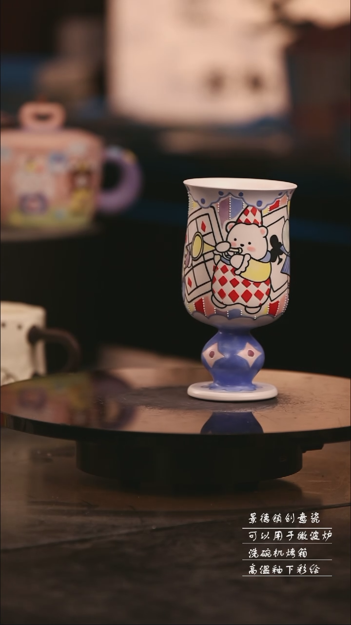 景德镇可爱设计师款陶瓷 