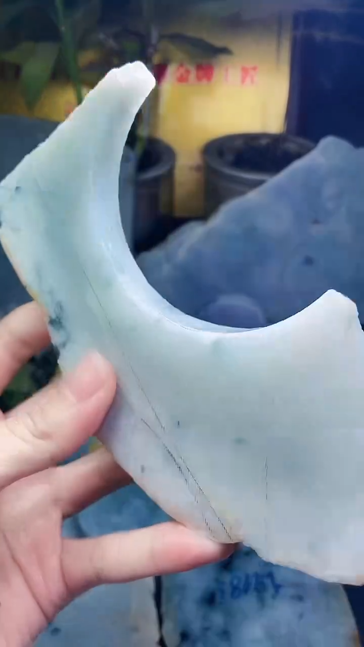 未镶嵌挂件翡翠小雨494