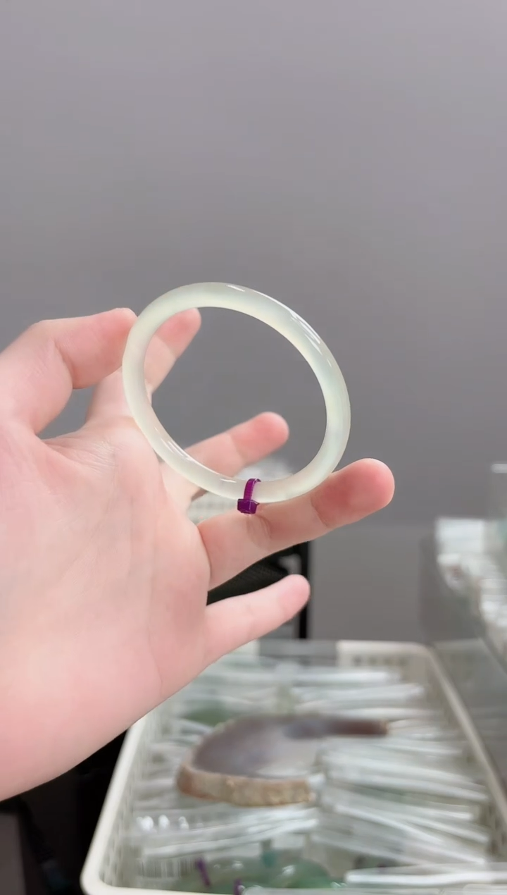 手镯玛瑙/玉髓未镶嵌54圈蜂蜜水卡6