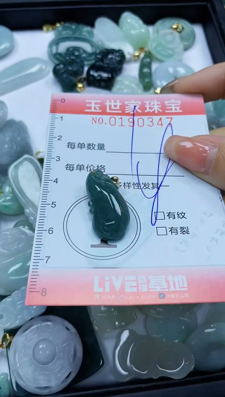 【闪购商品】翡翠颈饰未镶嵌闪购0190347
