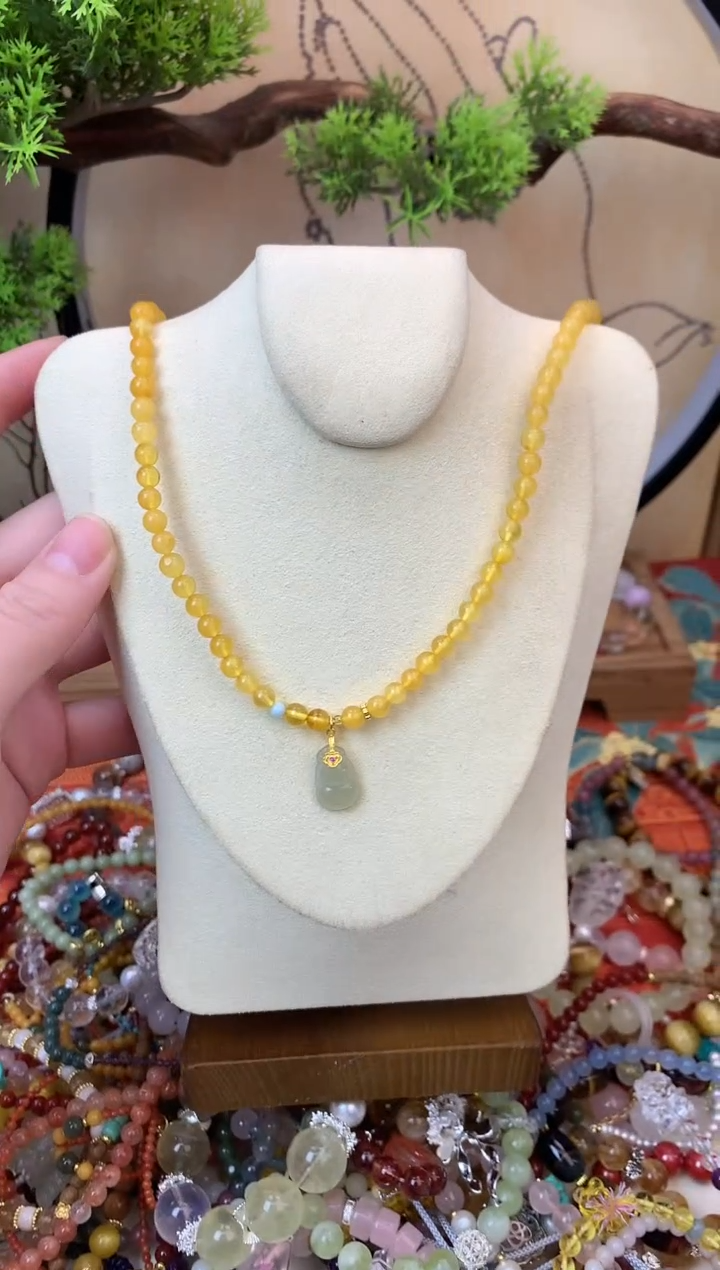 【闪购商品】蜜蜡手链未镶嵌432手串