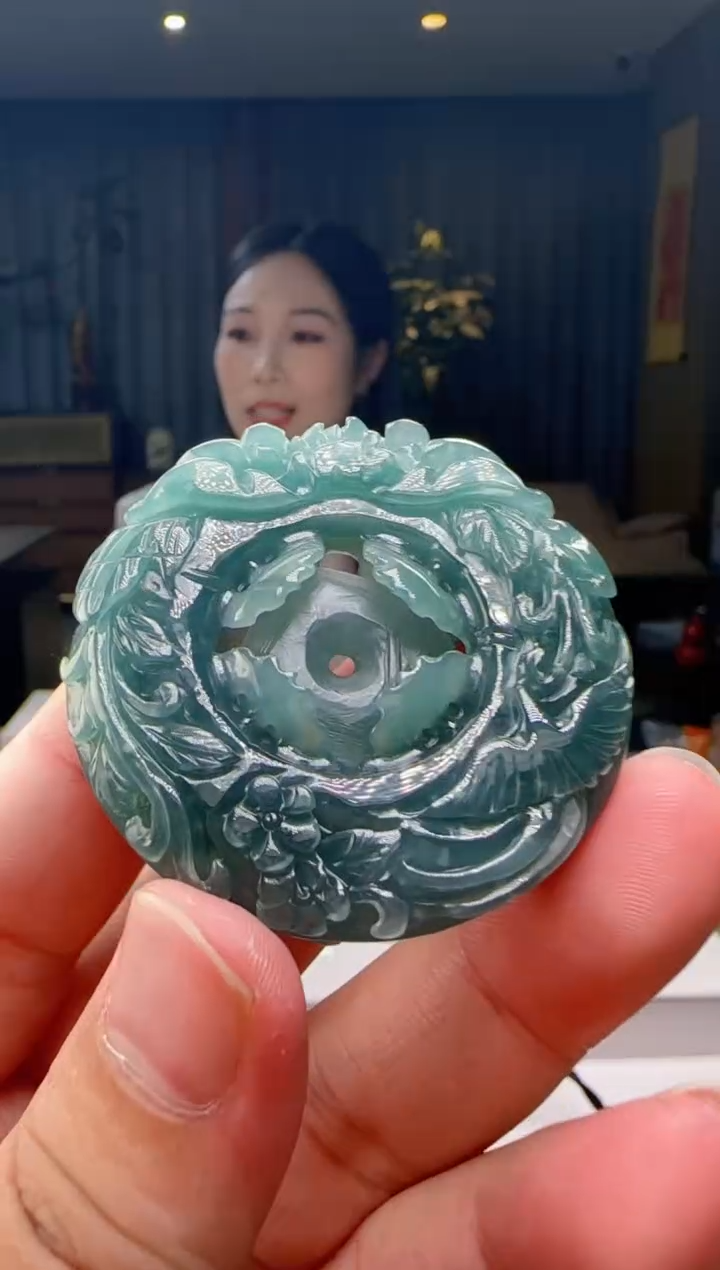 颈饰未镶嵌翡翠多样性发其一ZM@@WS51205004