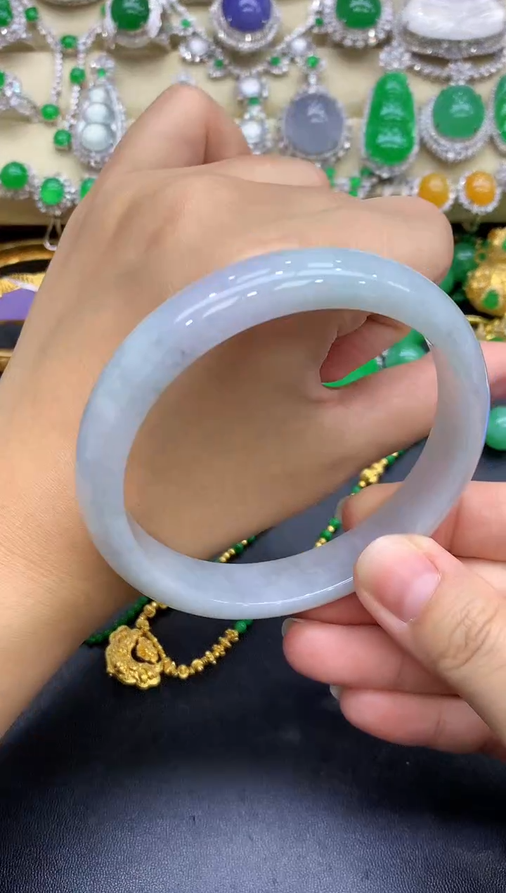 未镶嵌手镯翡翠19-中国好珍宝