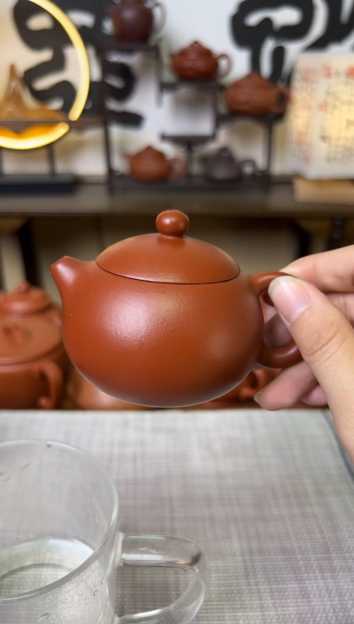 【闪购商品】朱泥茶壶朱泥西施壶120CC