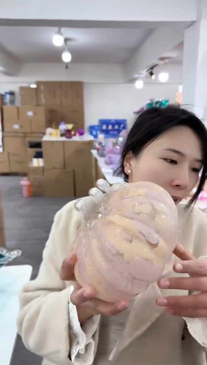 【闪购商品】琉璃瑞鸿花器早v33