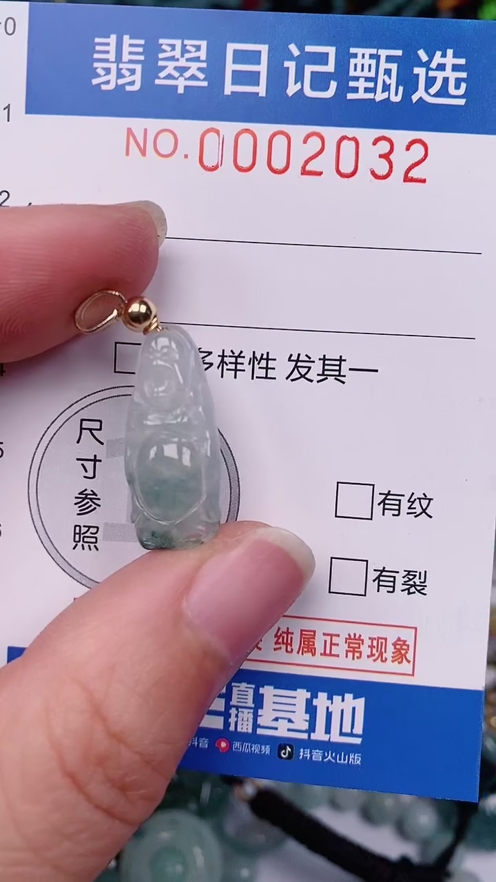 【闪购商品】翡翠颈饰未镶嵌00002032