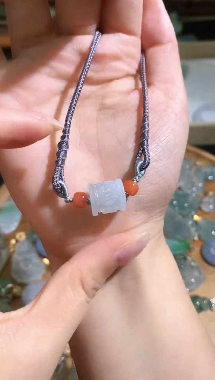 【闪购商品】翡翠颈饰未镶嵌250308234