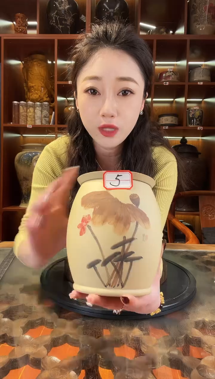 【闪购商品】缸云南建水紫陶白泥小茶罐@5