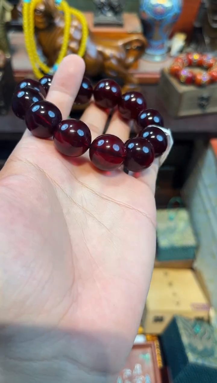 未镶嵌血珀裸石小刘专属高端精品71