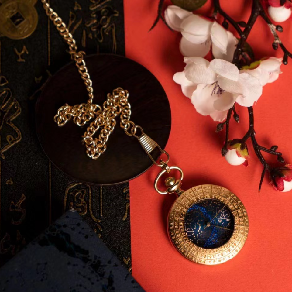 【DD】【主播报价订单备注编码】时尚小众轻奢女生古董级饰品表女怀表