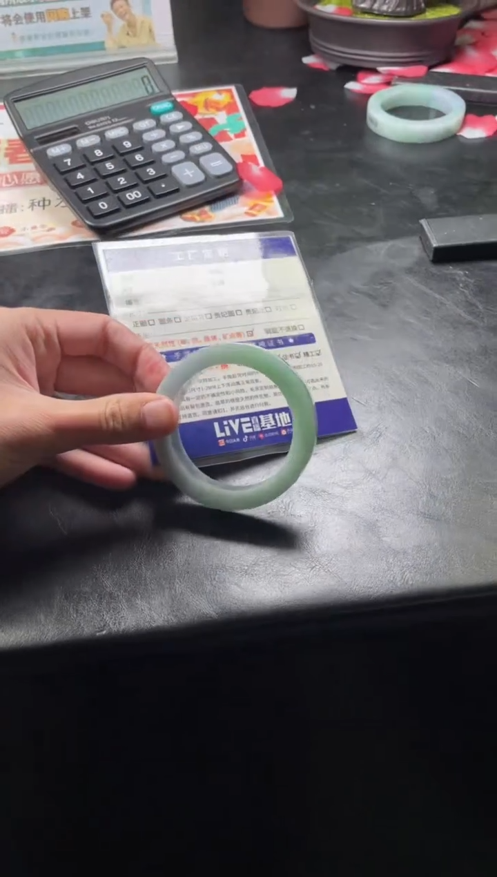 【闪购商品】定制翡翠手镯未镶嵌手镯ZML/DZS