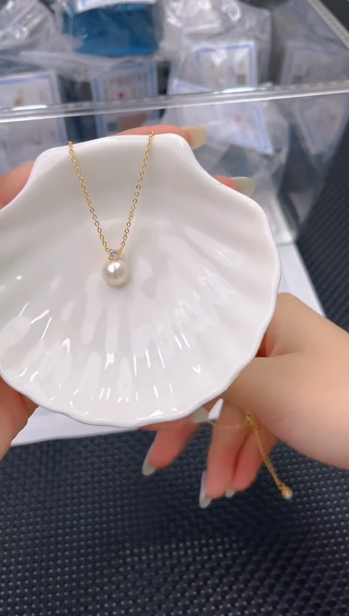 未镶嵌淡水珍珠耳饰xl3075