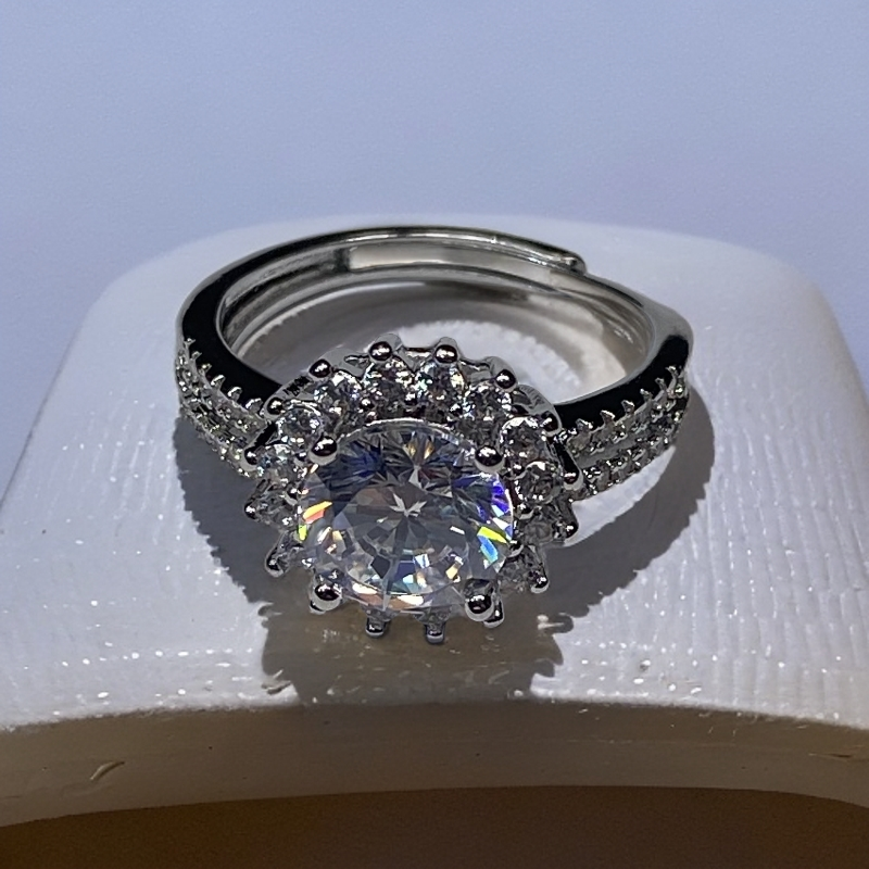 繁繁甄选MS736白开口戒指