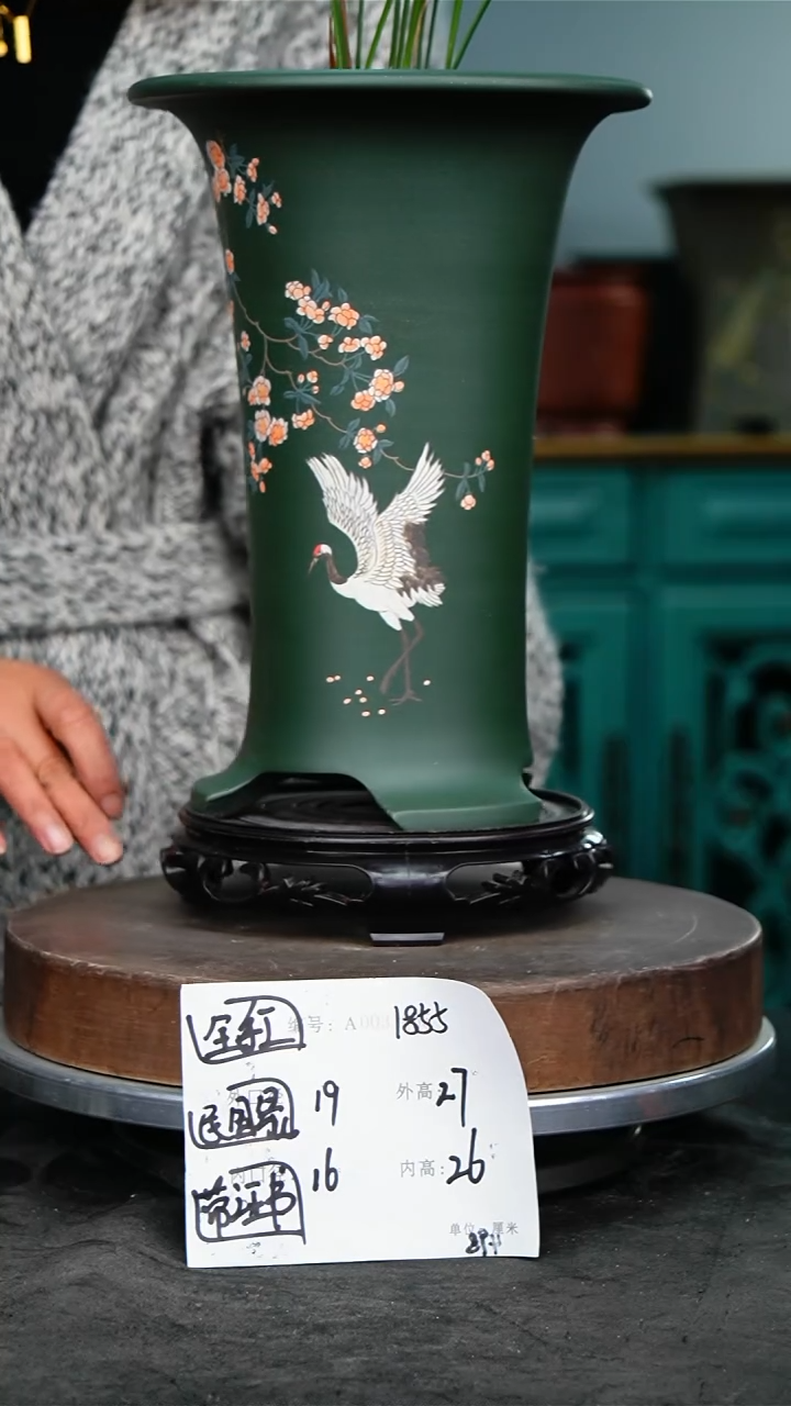 紫砂花盆1855+s紫砂花盆