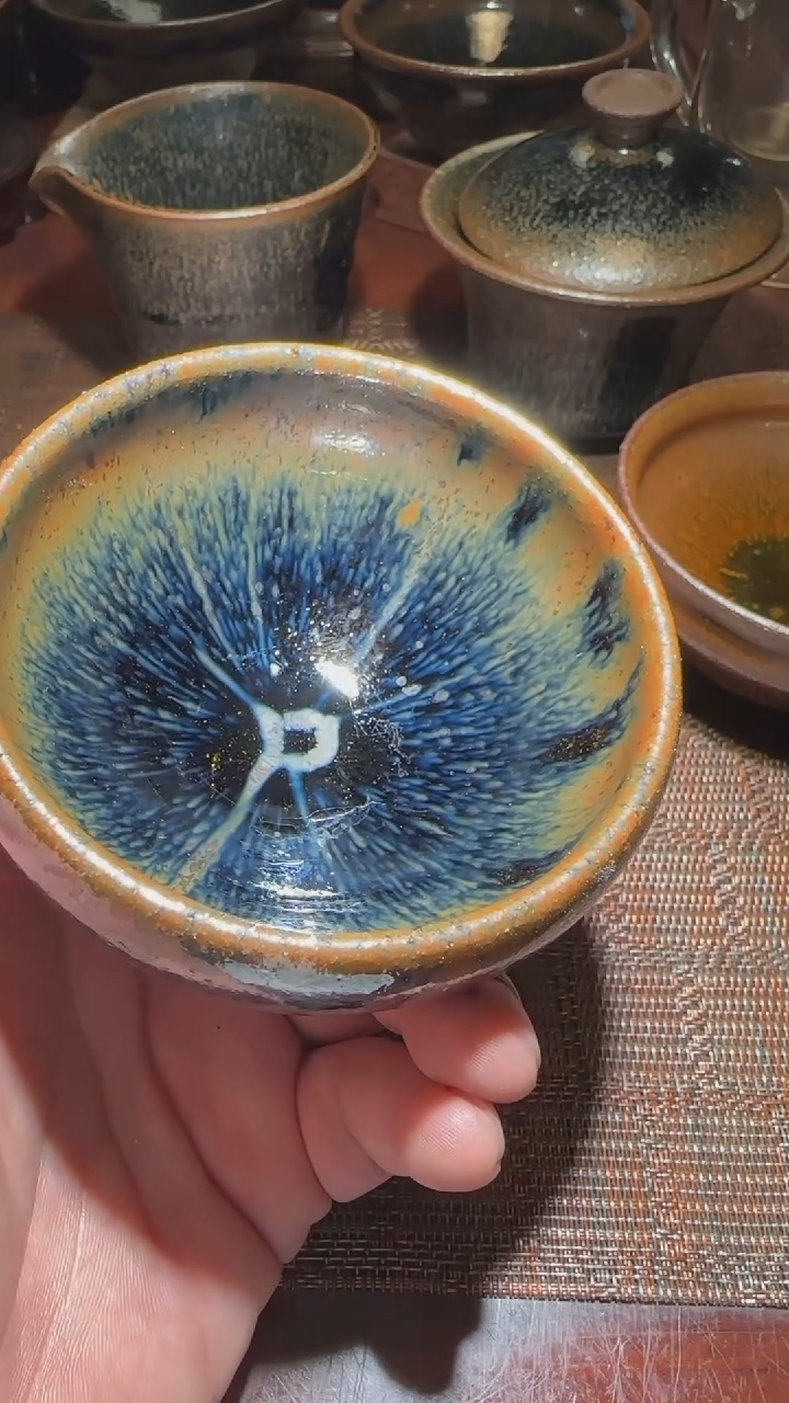 【闪购商品】茶盏通天龙窑柴烧建盏