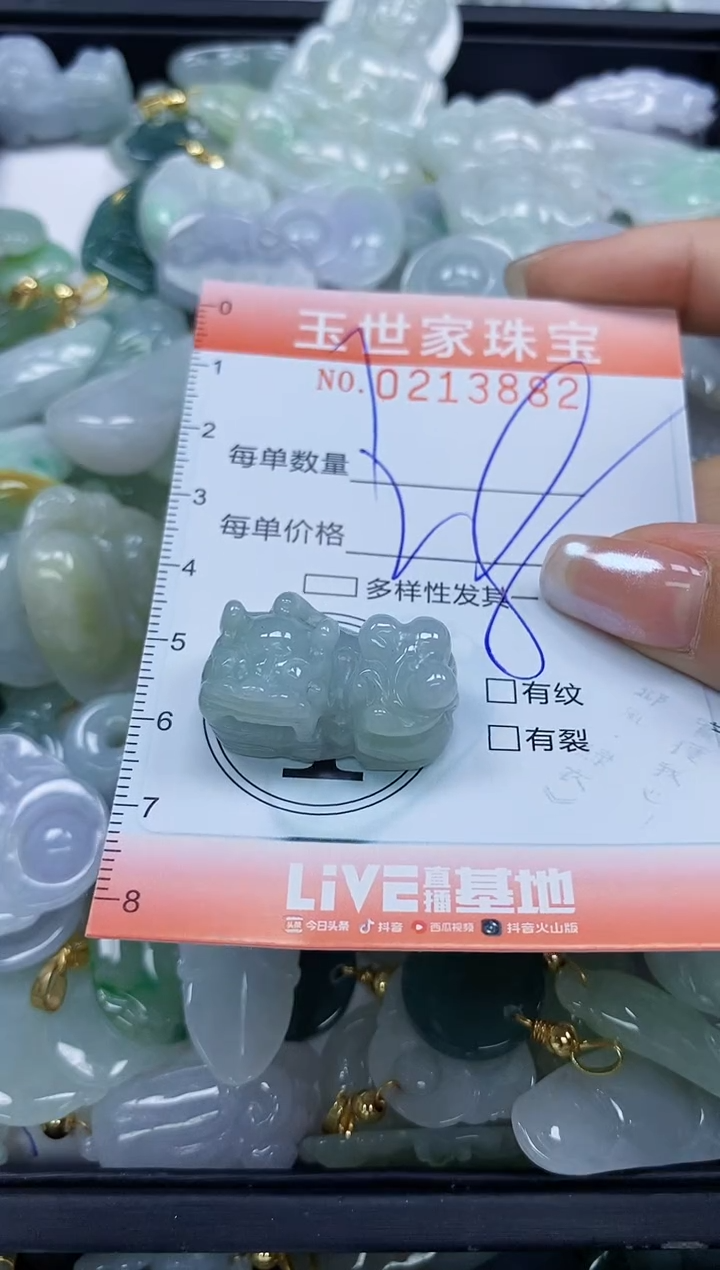 【闪购商品】翡翠未镶嵌颈饰闪购0213882