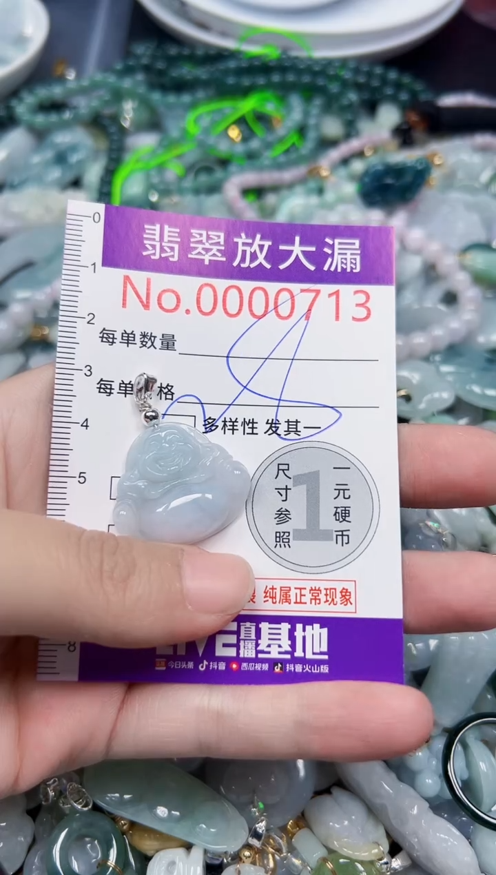 颈饰未镶嵌翡翠713