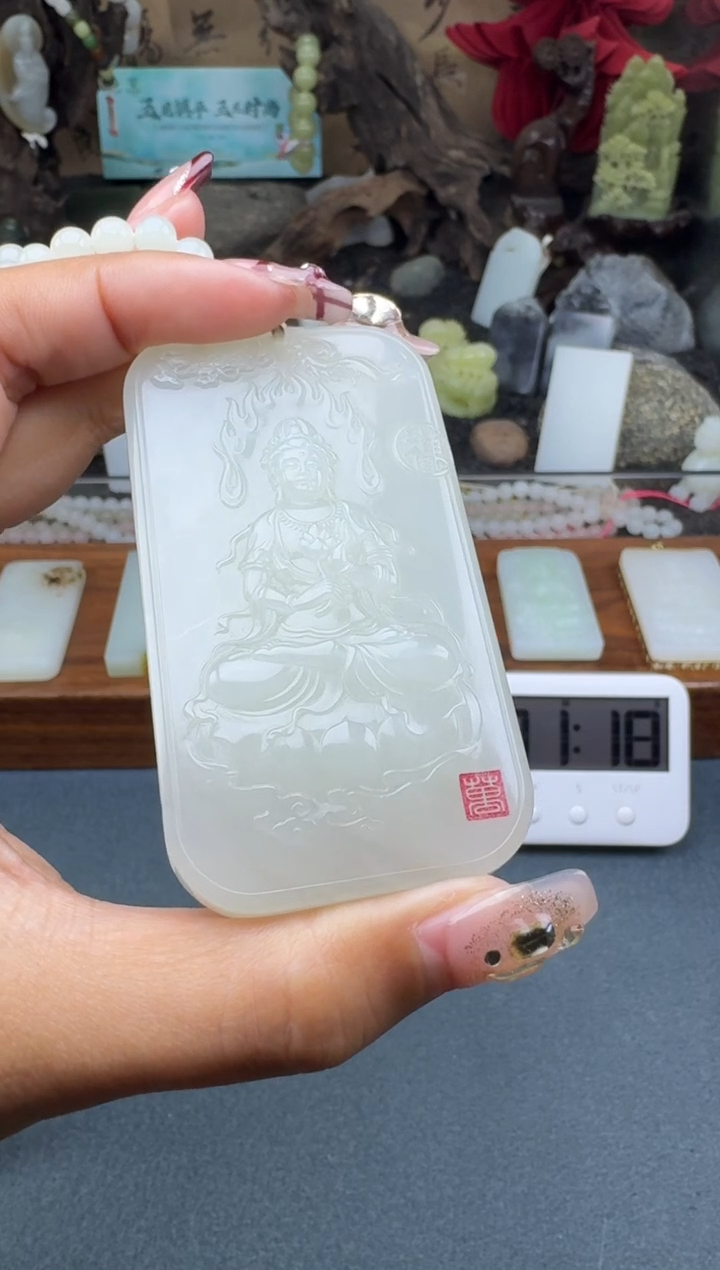 【闪购商品】和田玉颈饰未镶嵌菲菲