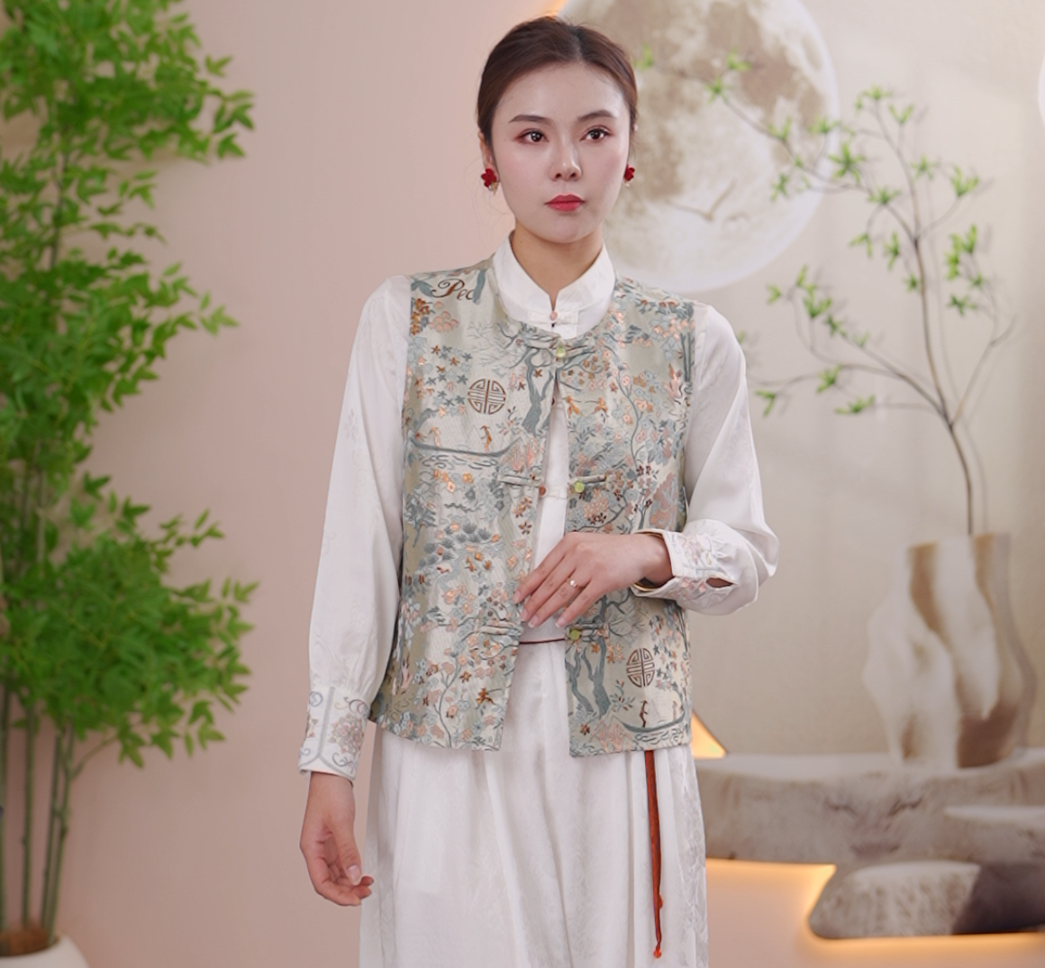 摇钱树双面小马甲