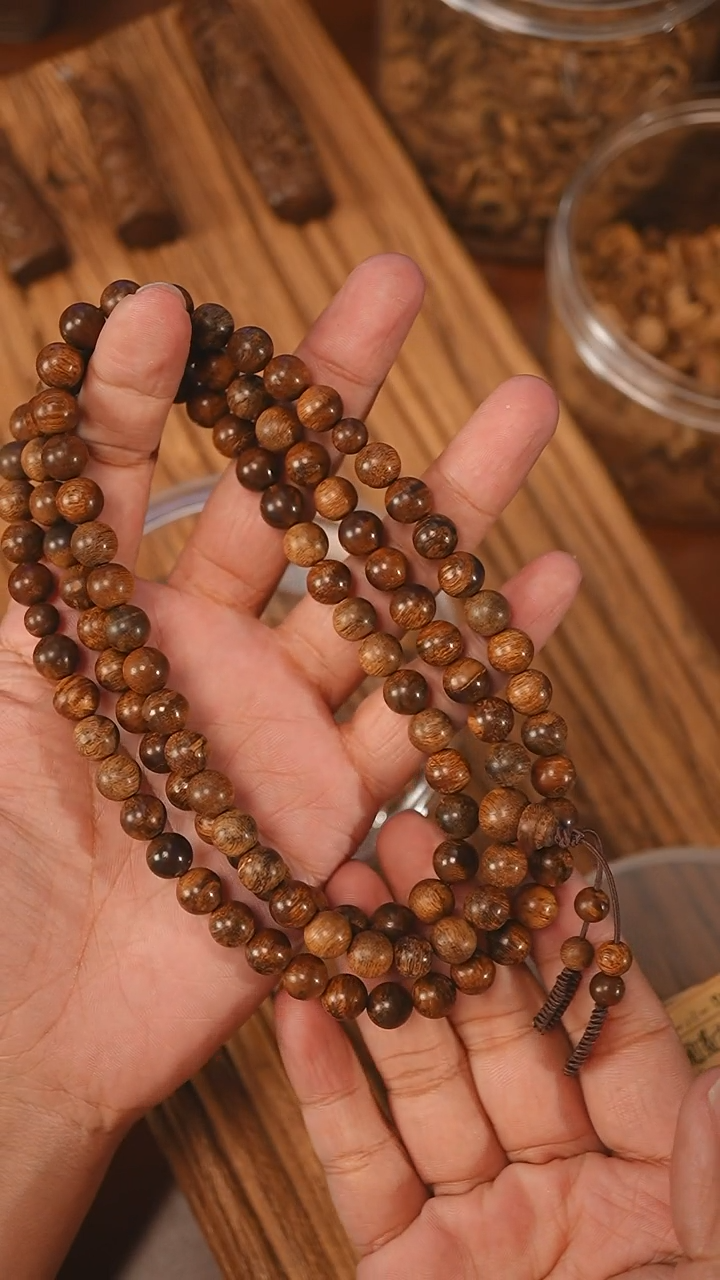 沉香手串越南芽庄红土0.88-36克+lxx11-05