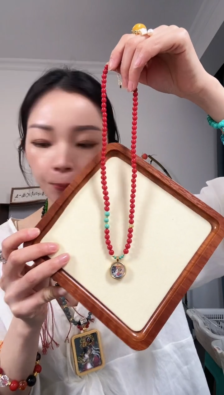 【闪购商品】琥珀颈饰未镶嵌Q404QQQQQ