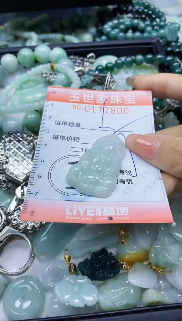 【闪购商品】翡翠颈饰未镶嵌闪购0177800