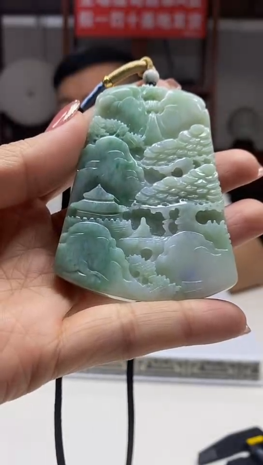 【闪购商品】翡翠颈饰未镶嵌翡翠A货2025/2/15