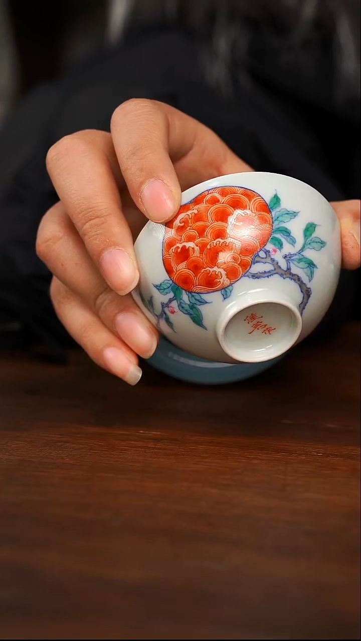 深耕一方手绘主人杯