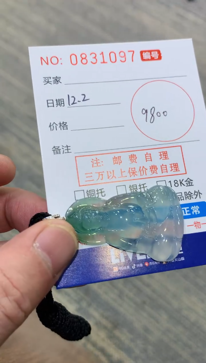 颈饰未镶嵌翡翠@***后十