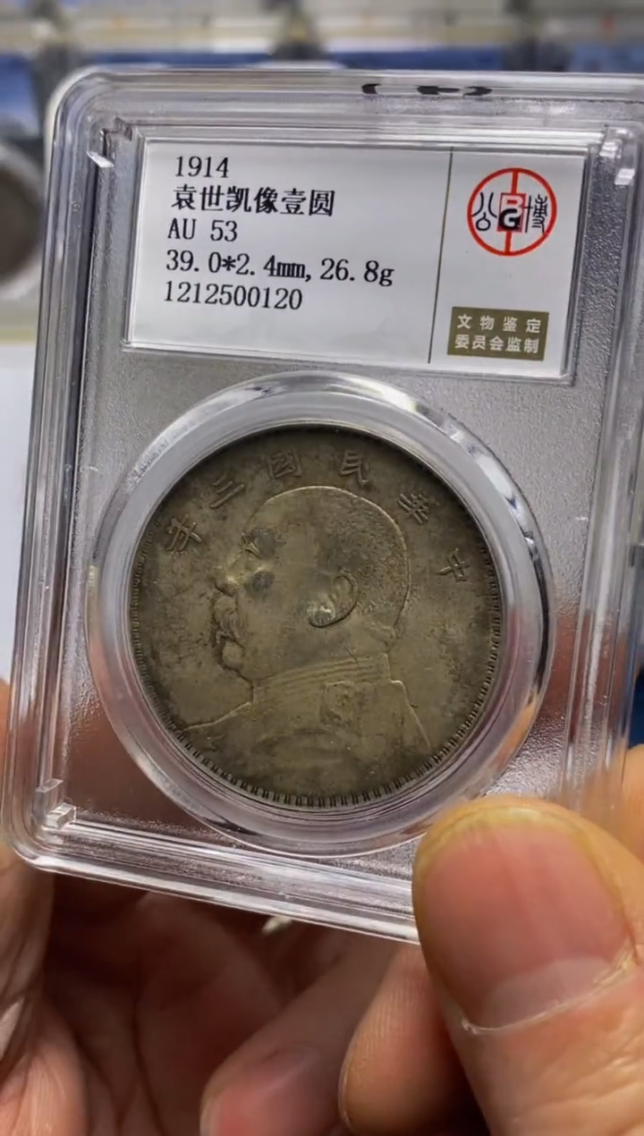 【闪购商品】银精品收藏·大头·00120涛