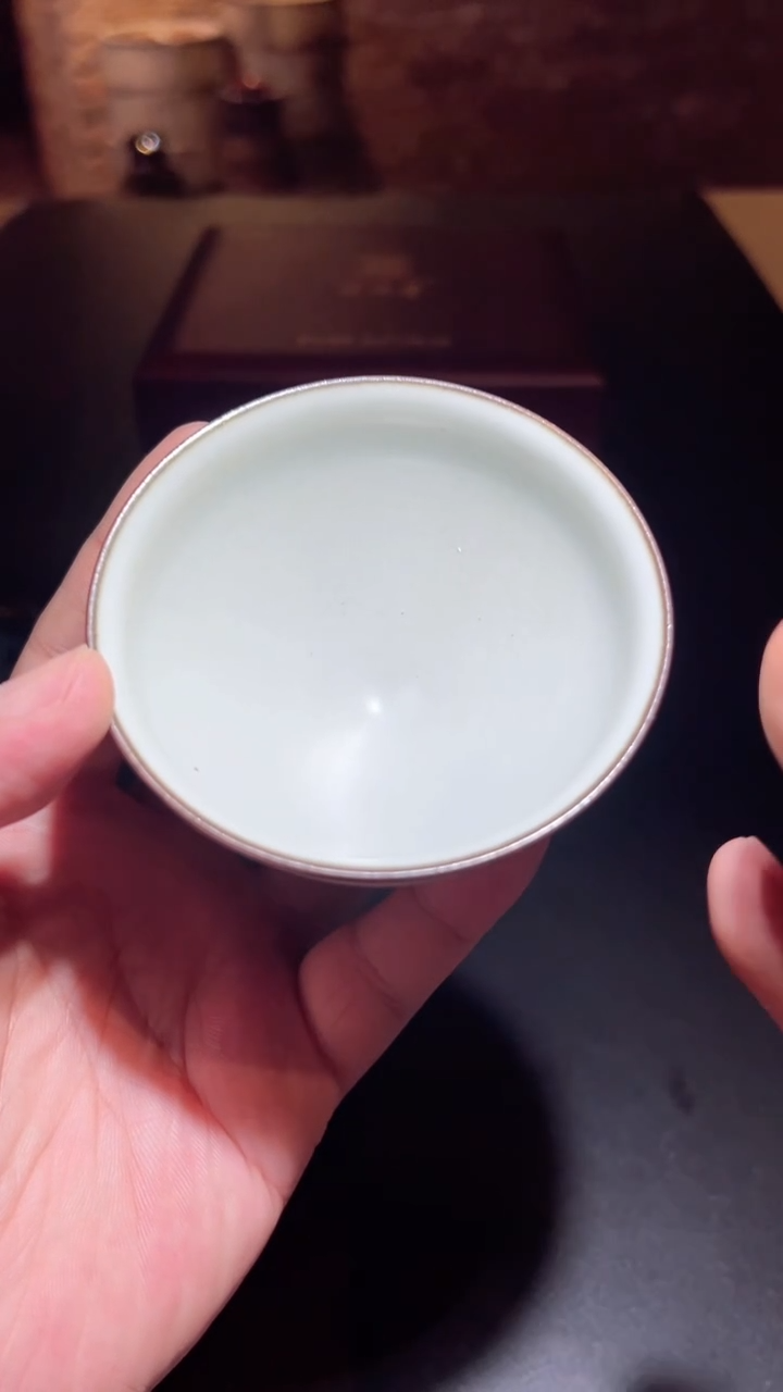 茶盏宋小蛮柴烧建盏主人杯 束口