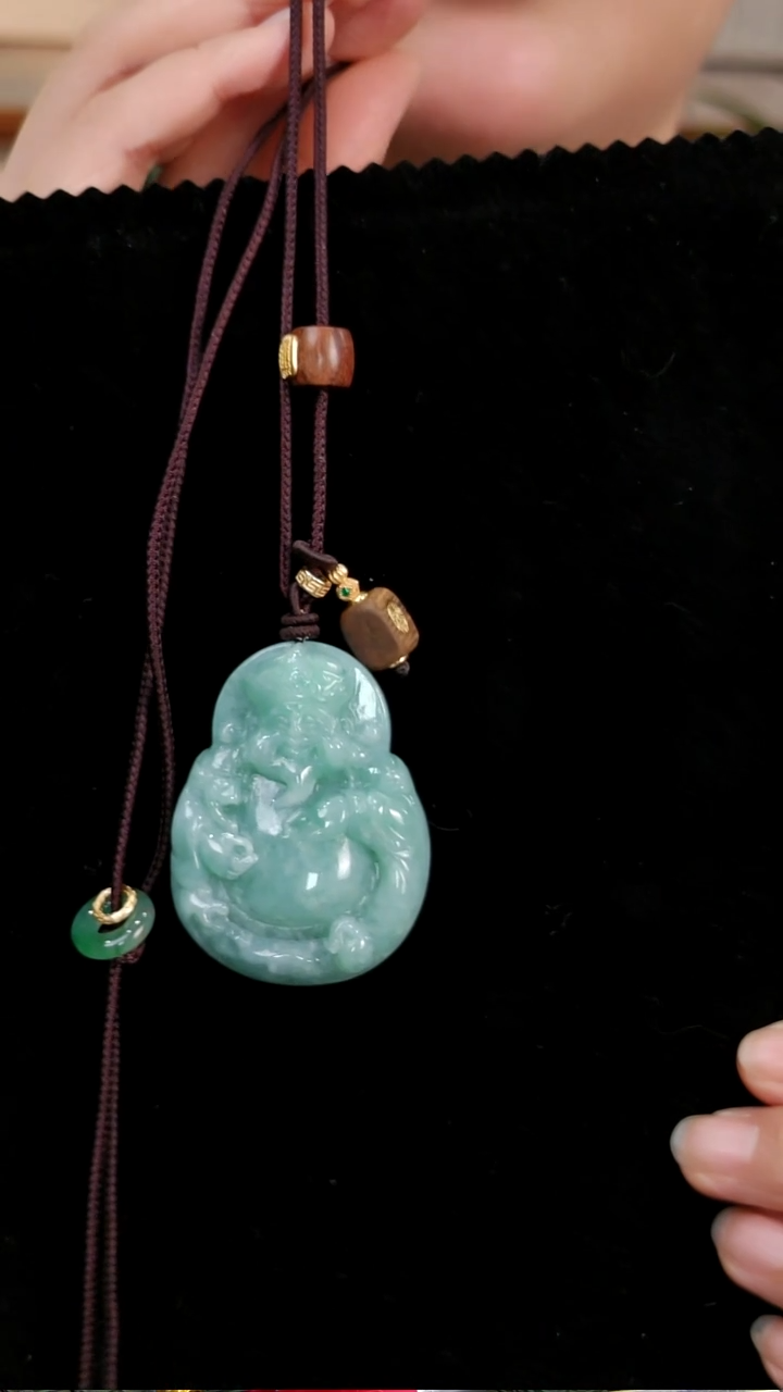 颈饰未镶嵌翡翠国风