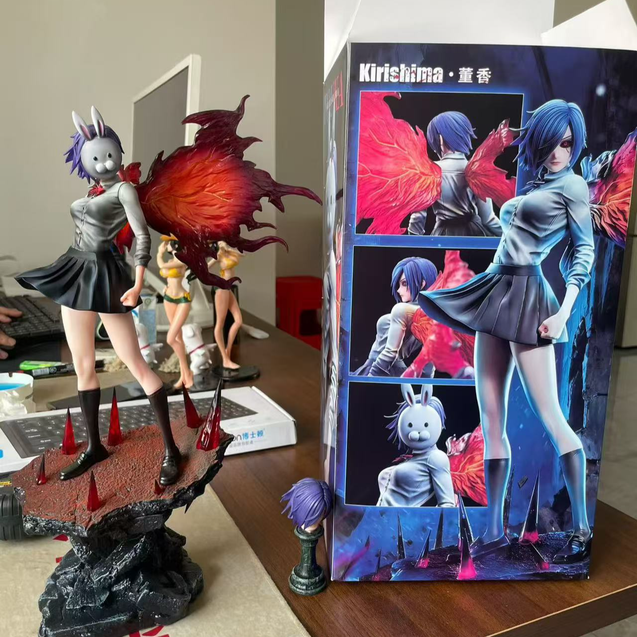 雾岛董香【独家限定】限量 东京喰种GK模型手办潮玩雕像周边摆件