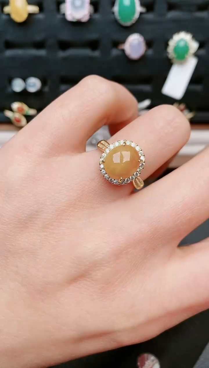 【闪购商品】翡翠戒指银S925镶嵌....