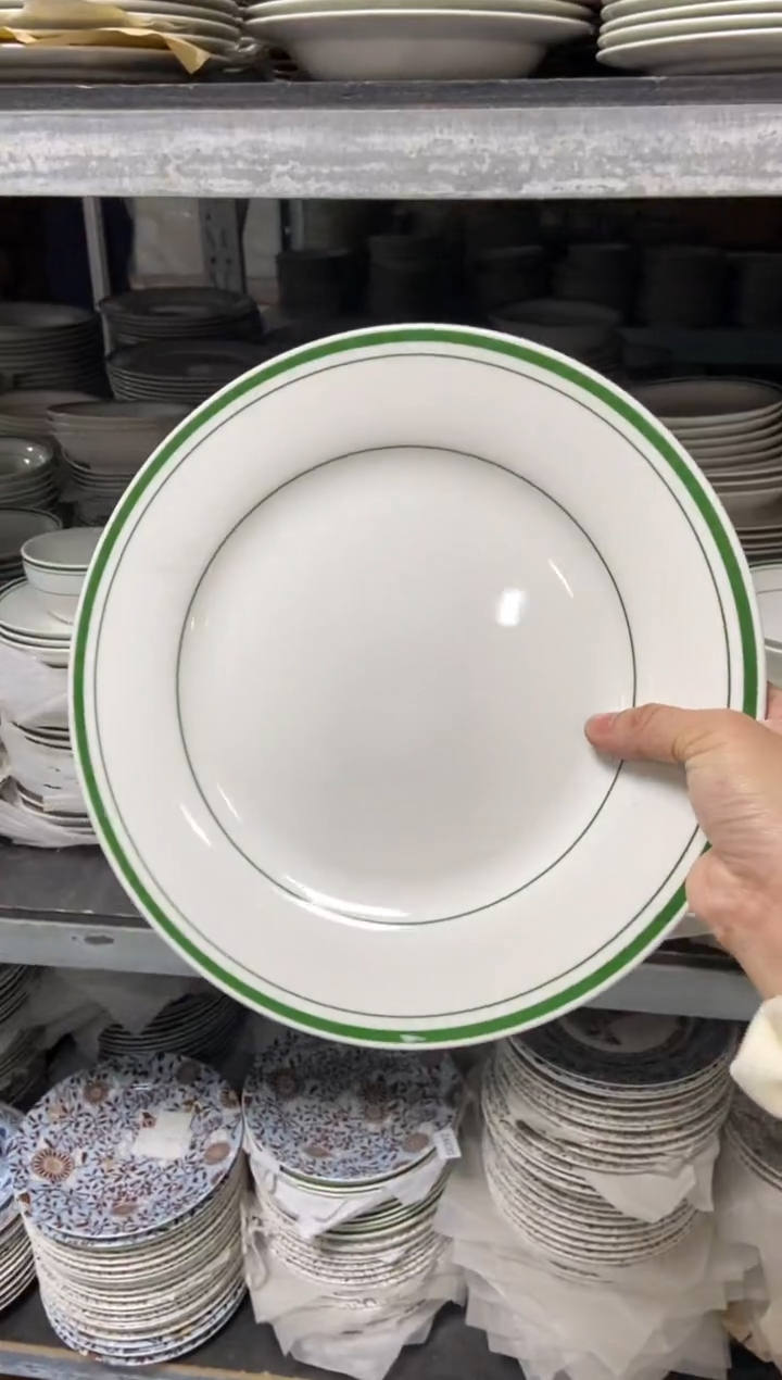 【闪购商品】瓷片陶瓷原单CC434餐具1个大